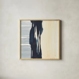 Musings II by Chris Paschke. Shown in a natural wood glass frame for a timeless modern aesthetic. Available as an archival giclee rolled canvas, fine art paper, or poster print. SKU 83788a.