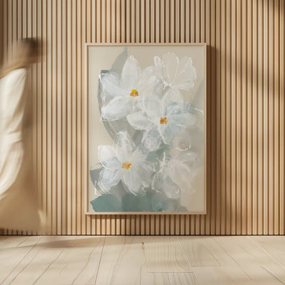 Narcissus II by Chris Paschke. shown as over sized large wall art. Available as an archival giclee rolled canvas, fine art paper, or poster print. SKU 80812h.