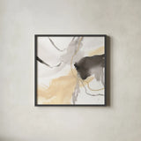 Natural Ebony III by Chris Paschke. Shown in a sleek black glass frame for a contemporary gallery look. Available as an archival giclee rolled canvas, fine art paper, or poster print. SKU 74358a.