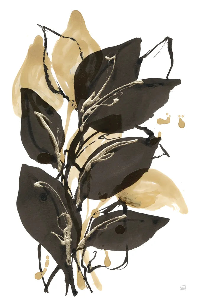 Natural Leaves I by Chris Paschke. SKU 81345h. Archival Giclee Fine art print for wall decor.
