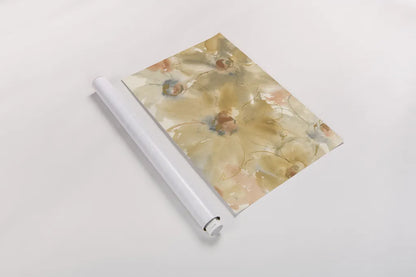 Neutral Blooms by Chris Paschke. shown as a rolled paper print. Available as archival giclee rolled canvas, fine art paper, or poster print. SKU 50273i.