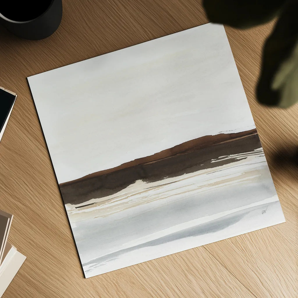 Neutral Dunes II by Chris Paschke. Shown as a detailed flat fine art print, highlighting archival giclee quality. Available as an archival giclee rolled canvas, fine art paper, or poster print. SKU 78474a.