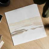Neutral Horizon II by Chris Paschke. Shown as a detailed flat fine art print, highlighting archival giclee quality. Available as an archival giclee rolled canvas, fine art paper, or poster print. SKU 92762a.