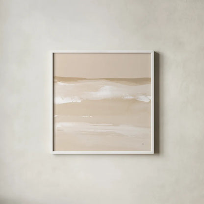 Neutral Slate I by Chris Paschke. Shown in a crisp white glass frame for a clean and minimalist style. Available as an archival giclee rolled canvas, fine art paper, or poster print. SKU 72057a.