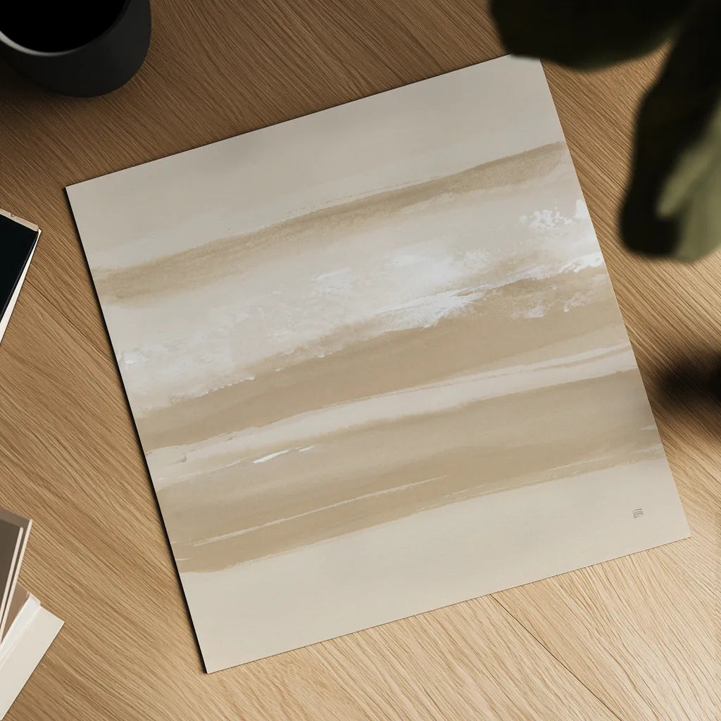 Neutral Slate III by Chris Paschke. Shown as a detailed flat fine art print, highlighting archival giclee quality. Available as an archival giclee rolled canvas, fine art paper, or poster print. SKU 72059a.