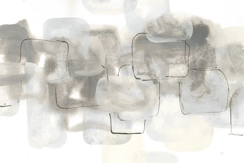 Neutral Stacking III White by Chris Paschke. SKU 33908i. Archival Giclee Fine art print for wall decor.