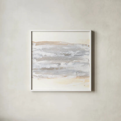 Neutral Texture I by Chris Paschke. Shown in a crisp white glass frame for a clean and minimalist style. Available as an archival giclee rolled canvas, fine art paper, or poster print. SKU 71887a.