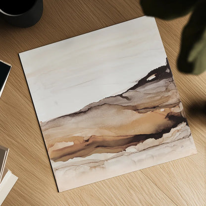 Neutralscape I by Chris Paschke. Shown as a detailed flat fine art print, highlighting archival giclee quality. Available as an archival giclee rolled canvas, fine art paper, or poster print. SKU 76355a.