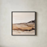 Neutralscape I by Chris Paschke. Shown in a sleek black glass frame for a contemporary gallery look. Available as an archival giclee rolled canvas, fine art paper, or poster print. SKU 76355a.