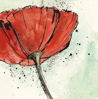 Not a California Poppy I by Chris Paschke. SKU 10142a. Archival Giclee Fine art print for wall decor.