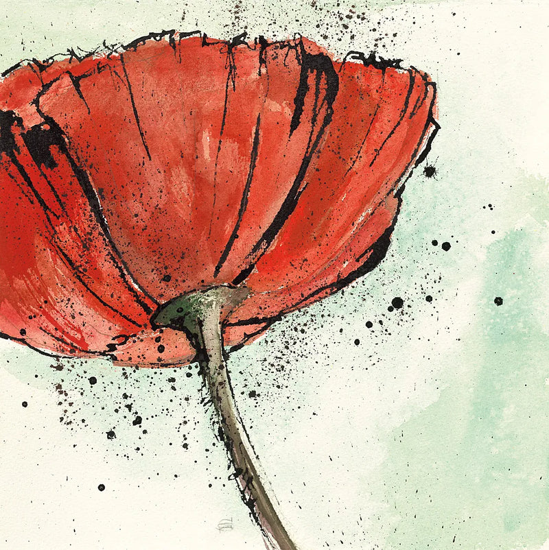 Not a California Poppy I by Chris Paschke. SKU 10142a. Archival Giclee Fine art print for wall decor.