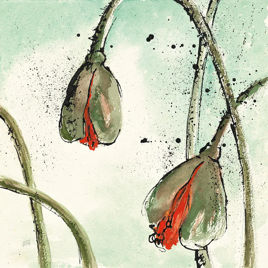 Not a California Poppy II by Chris Paschke. SKU 10143a. Archival Giclee Fine art print for wall decor.