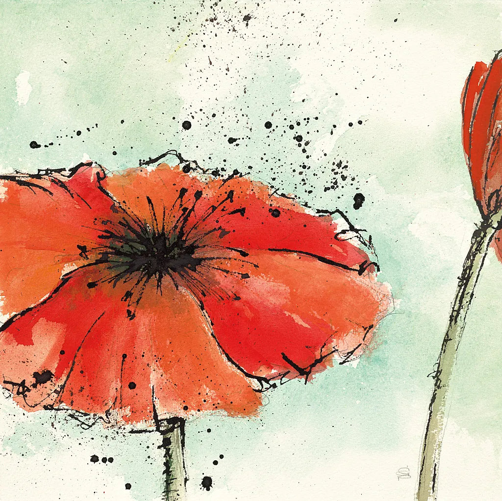 Not a California Poppy III by Chris Paschke. SKU 10144a. Archival Giclee Fine art print for wall decor.