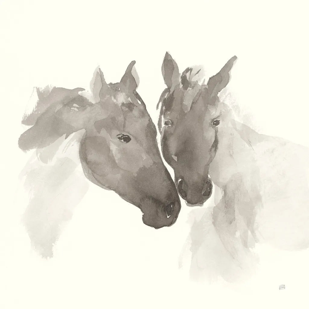 Nuzzling II by Chris Paschke. SKU 62503a. Archival Giclee Fine art print for wall decor.