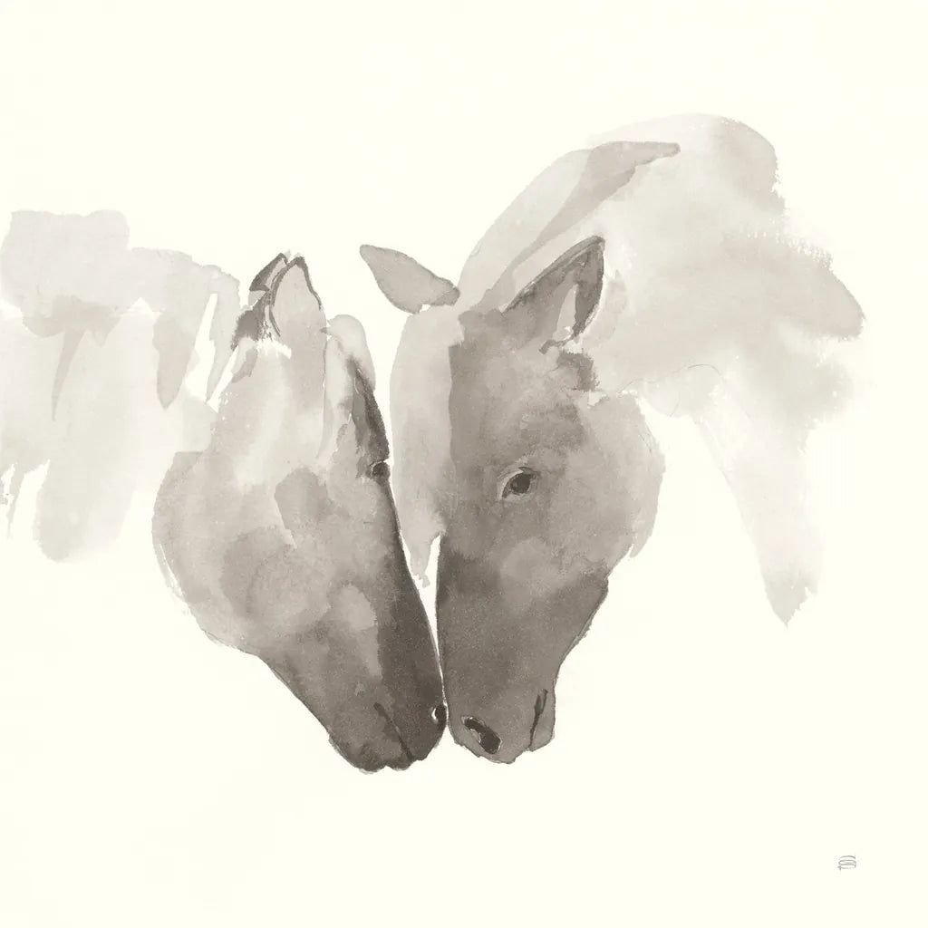 Nuzzling III by Chris Paschke. SKU 62504a. Archival Giclee Fine art print for wall decor.