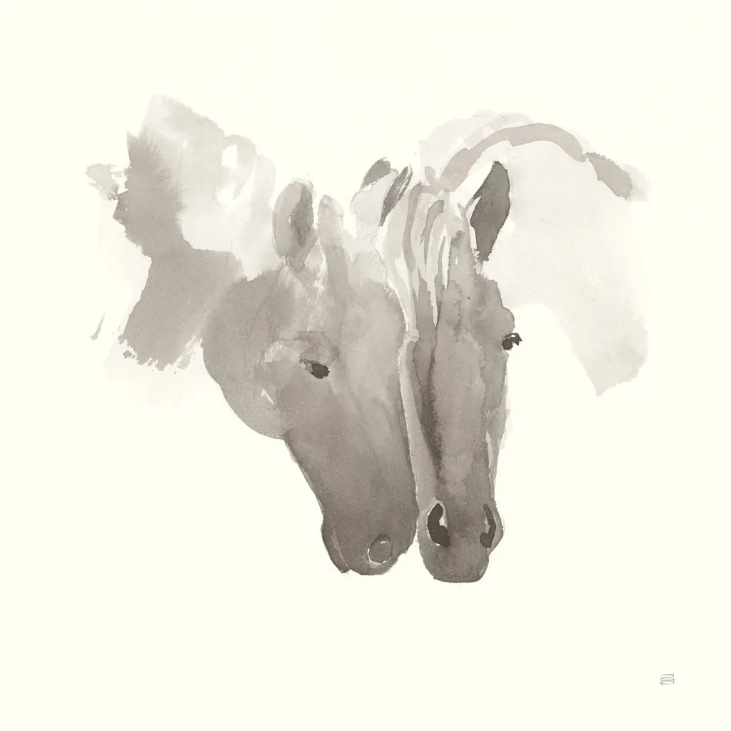 Nuzzling IV by Chris Paschke. SKU 62505a. Archival Giclee Fine art print for wall decor.