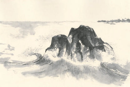 Ocean Waves by Chris Paschke. SKU 44973i. Archival Giclee Fine art print for wall decor.