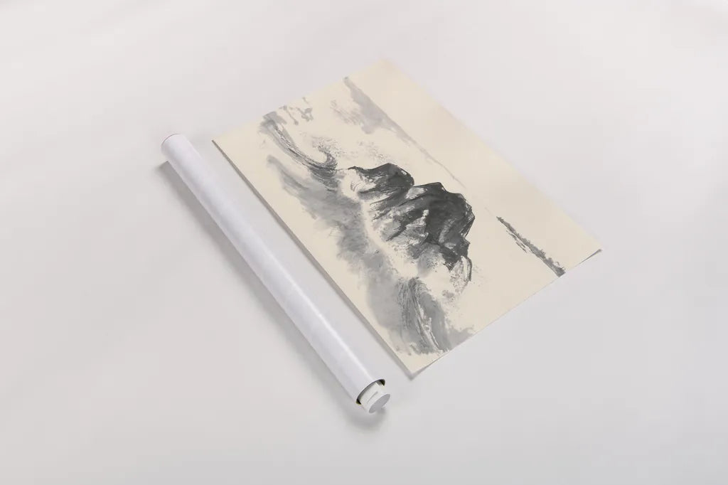 Ocean Waves by Chris Paschke. shown as a rolled paper print. Available as archival giclee rolled canvas, fine art paper, or poster print. SKU 44973i.