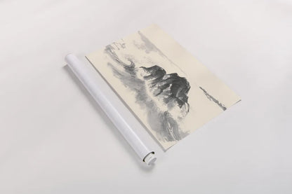 Ocean Waves by Chris Paschke. shown as a rolled paper print. Available as archival giclee rolled canvas, fine art paper, or poster print. SKU 44973i.