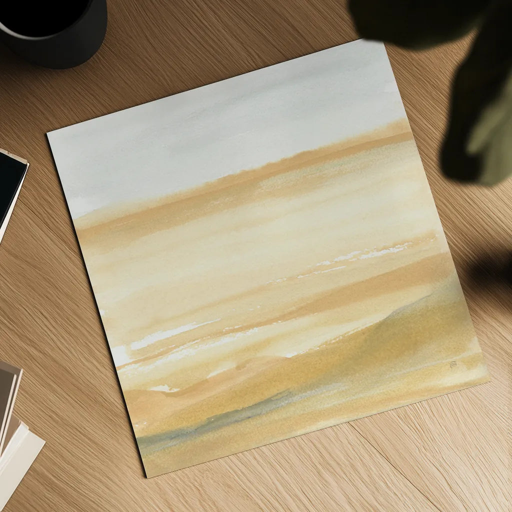 Ochre Sands II by Chris Paschke. Shown as a detailed flat fine art print, highlighting archival giclee quality. Available as an archival giclee rolled canvas, fine art paper, or poster print. SKU 67665a.