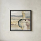 Open Ended II by Chris Paschke. Shown in a sleek black glass frame for a contemporary gallery look. Available as an archival giclee rolled canvas, fine art paper, or poster print. SKU 16014a.