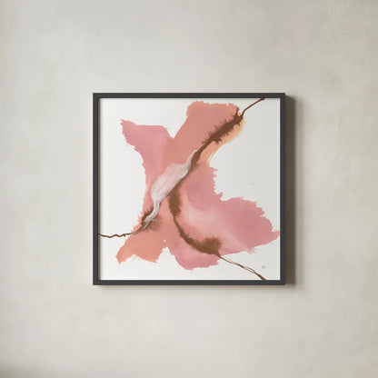 Organic III by Chris Paschke. Shown in a sleek black glass frame for a contemporary gallery look. Available as an archival giclee rolled canvas, fine art paper, or poster print. SKU 82443a.