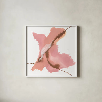 Organic III by Chris Paschke. Shown in a crisp white glass frame for a clean and minimalist style. Available as an archival giclee rolled canvas, fine art paper, or poster print. SKU 82443a.