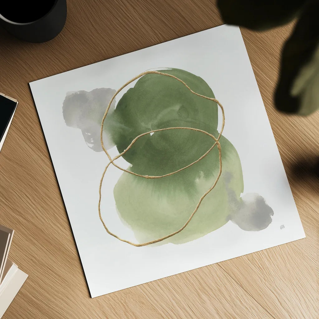 Organic Trance II by Chris Paschke. Shown as a detailed flat fine art print, highlighting archival giclee quality. Available as an archival giclee rolled canvas, fine art paper, or poster print. SKU 85748a.