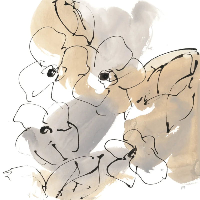 Original Neutrals I by Chris Paschke. SKU 70653a. Archival Giclee Fine art print for wall decor.