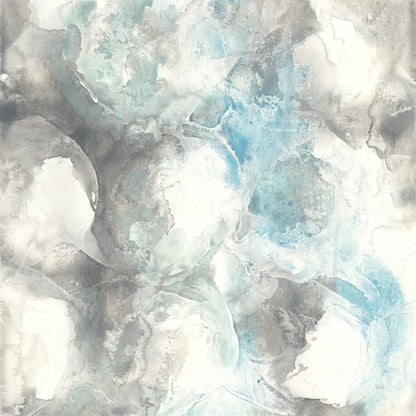 Pale Blue Circles II by Chris Paschke. SKU 35256a. Archival Giclee Fine art print for wall decor.