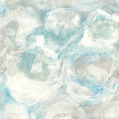 Pale Blue Circles III by Chris Paschke. SKU 35257a. Archival Giclee Fine art print for wall decor.