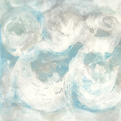 Pale Blue Circles IV by Chris Paschke. SKU 35258a. Archival Giclee Fine art print for wall decor.