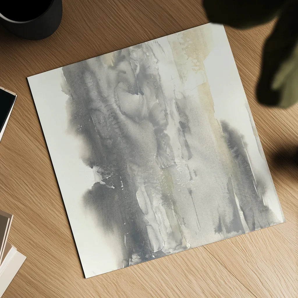 Pale Taupe I by Chris Paschke. Shown as a detailed flat fine art print, highlighting archival giclee quality. Available as an archival giclee rolled canvas, fine art paper, or poster print. SKU 33980a.