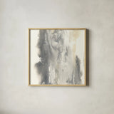 Pale Taupe I by Chris Paschke. Shown in a natural wood glass frame for a timeless modern aesthetic. Available as an archival giclee rolled canvas, fine art paper, or poster print. SKU 33980a.