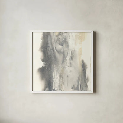 Pale Taupe I by Chris Paschke. Shown in a crisp white glass frame for a clean and minimalist style. Available as an archival giclee rolled canvas, fine art paper, or poster print. SKU 33980a.