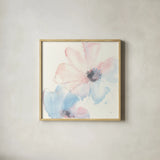 Parfait Cosmos I by Chris Paschke. Shown in a natural wood glass frame for a timeless modern aesthetic. Available as an archival giclee rolled canvas, fine art paper, or poster print. SKU 33994a.