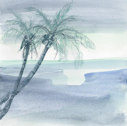 Peaceful Dusk I by Chris Paschke. SKU 23895a. Archival Giclee Fine art print for wall decor.