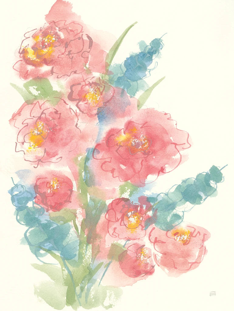 Peony Bouquet II by Chris Paschke