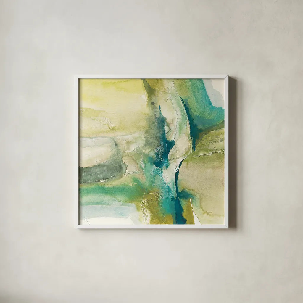 Perfection by Chris Paschke. Shown in a crisp white glass frame for a clean and minimalist style. Available as an archival giclee rolled canvas, fine art paper, or poster print. SKU 39565a.