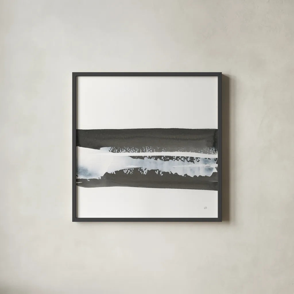 Plain and Simple I by Chris Paschke. Shown in a sleek black glass frame for a contemporary gallery look. Available as an archival giclee rolled canvas, fine art paper, or poster print. SKU 78531a.