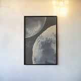 Planetary II by Chris Paschke. shown as a paper print in a black flame. Available as a archival giclee rolled canvas, fine art paper, or poster print. SKU 83792h.