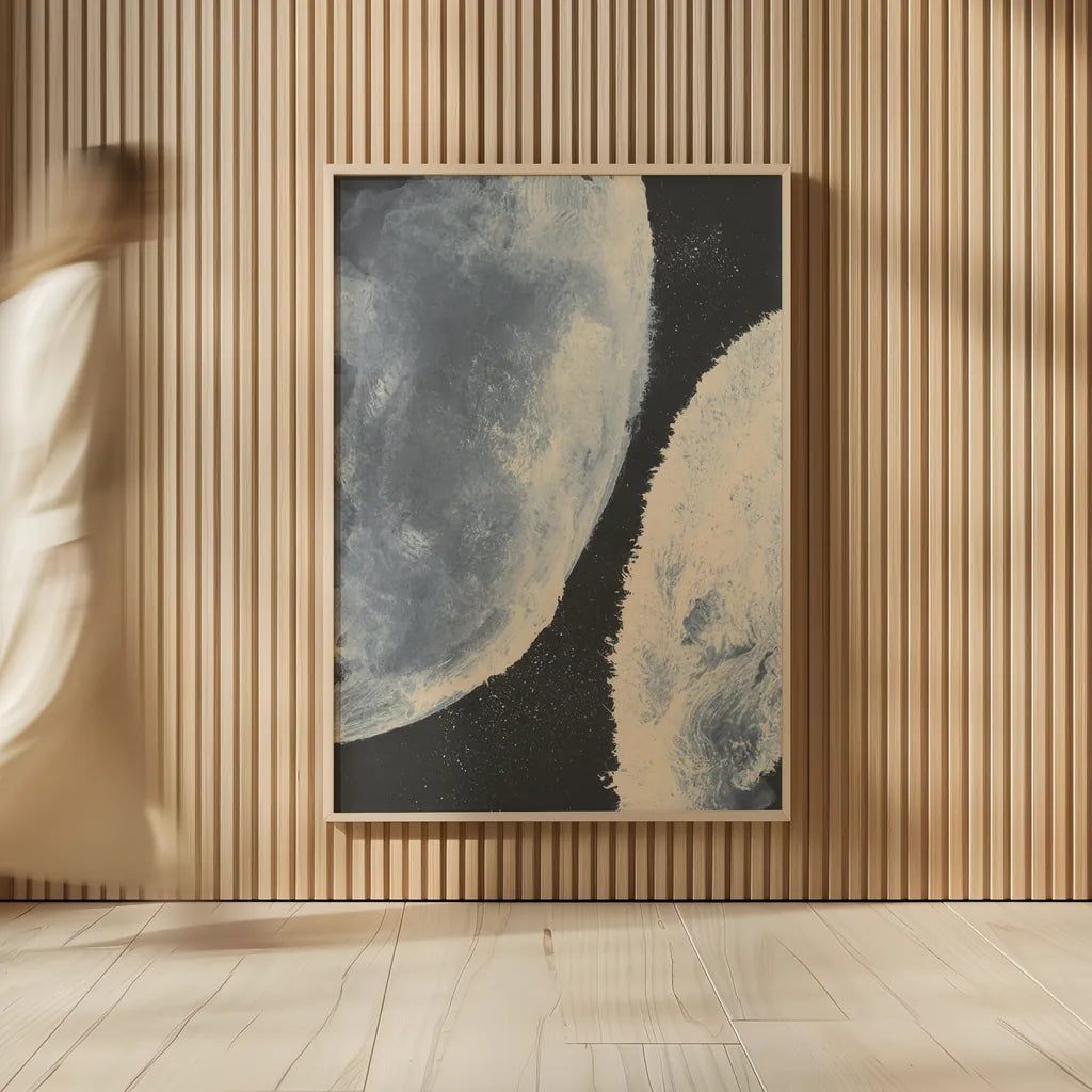 Planetary III by Chris Paschke. shown as over sized large wall art. Available as an archival giclee rolled canvas, fine art paper, or poster print. SKU 83793h.