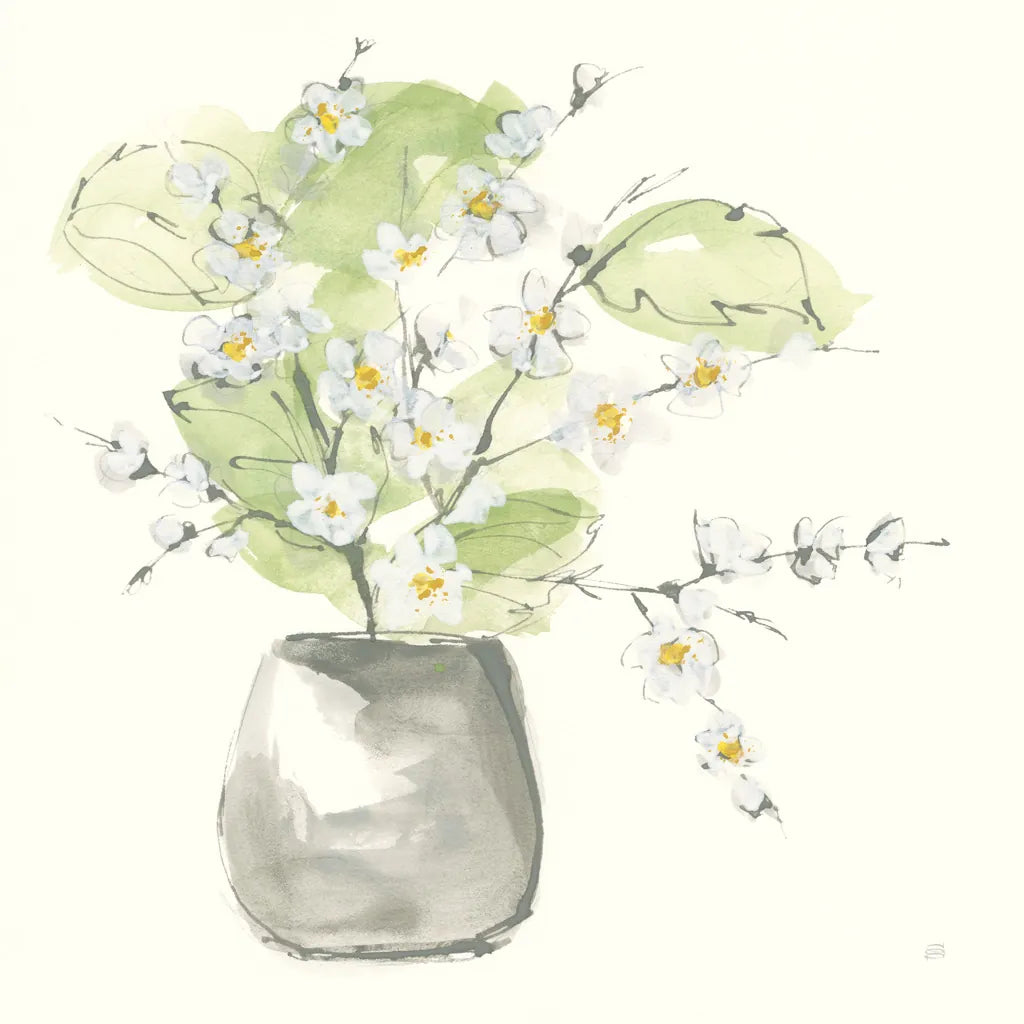 Plant Blossom I by Chris Paschke. SKU 55021a. Archival Giclee Fine art print for wall decor.