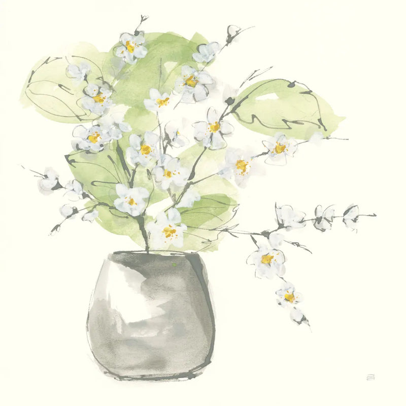 Plant Blossom I by Chris Paschke. SKU 55021a. Archival Giclee Fine art print for wall decor.