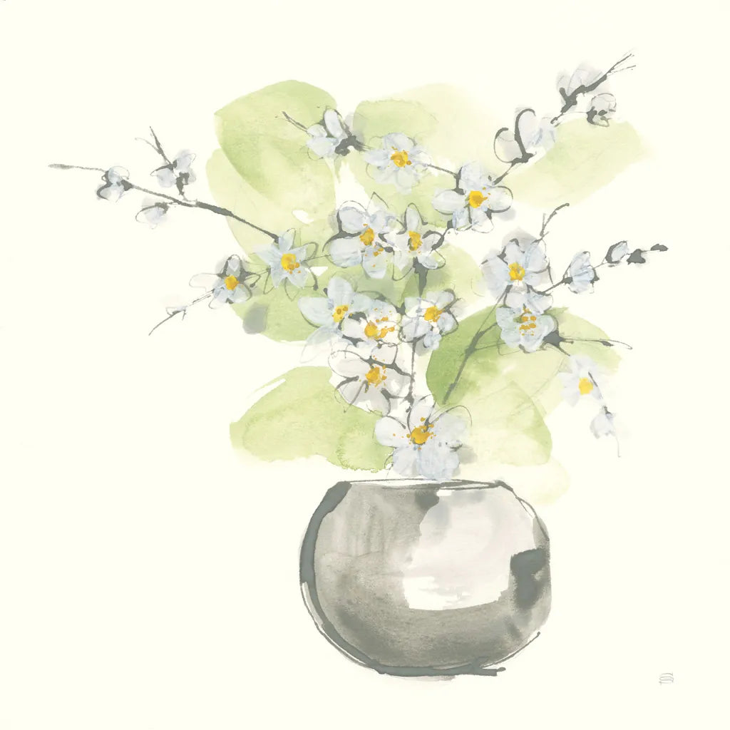 Plant Blossom II by Chris Paschke. SKU 55022a. Archival Giclee Fine art print for wall decor.