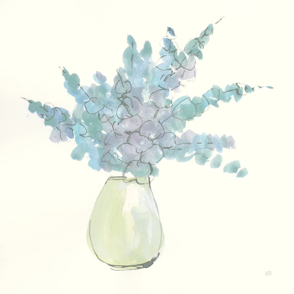 Plant Eucalyptus IV by Chris Paschke. SKU 55036a. Archival Giclee Fine art print for wall decor.