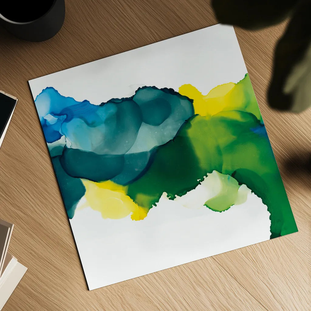 Pod by Chris Paschke. Shown as a detailed flat fine art print, highlighting archival giclee quality. Available as an archival giclee rolled canvas, fine art paper, or poster print. SKU 65434a.