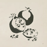 Pomegranate II Cream by Chris Paschke. SKU 84272a. Archival Giclee Fine art print for wall decor.