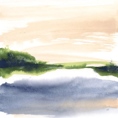 Pond View I by Chris Paschke. SKU 94401a. Archival Giclee Fine art print for wall decor.