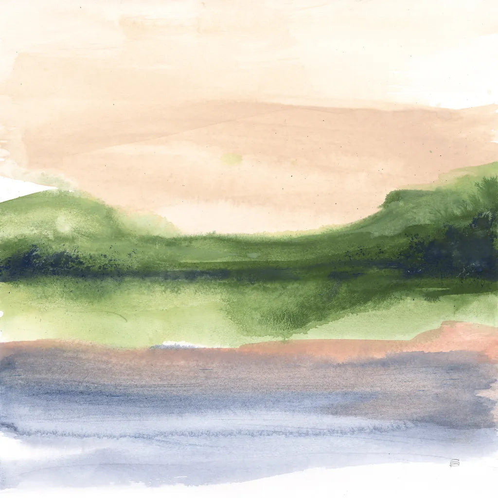 Pond View III by Chris Paschke. SKU 94403a. Archival Giclee Fine art print for wall decor.